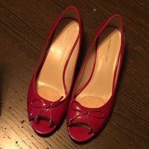 Brand new Red Patent Peep Toe AV-Concorde-1 Heels